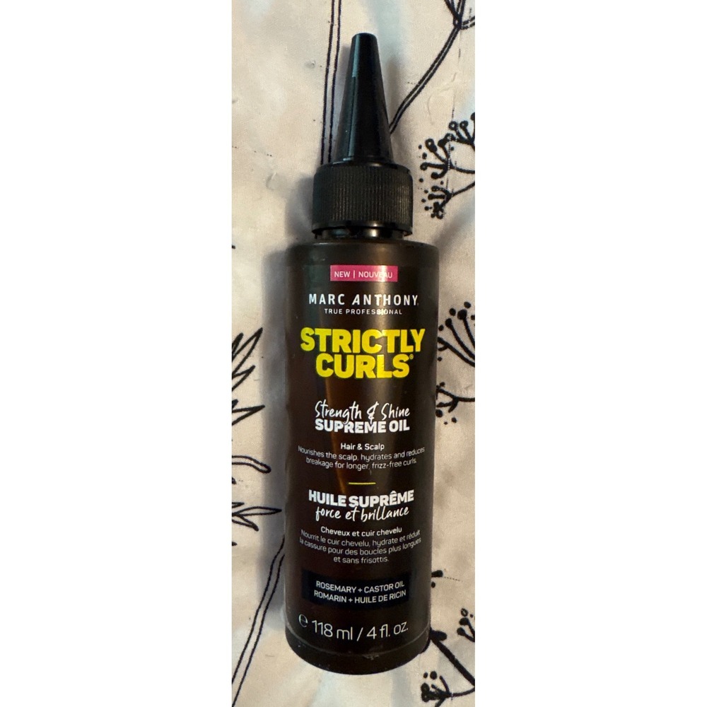 NEW Marc‎ Anthony Strictly Curls Strength & Shine Supreme Oil